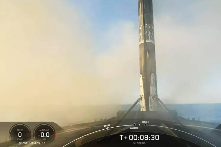 จรวด SpaceX ปล่อยดาวเทียม Starlink 53 ดวงสู่วงโคจร